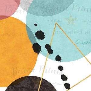 SALE Set of 3 Modern art Abstract wall art Print set | Etsy