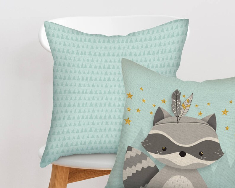 Woodland nursery throw pillow Woodland nursery pillow Etsy