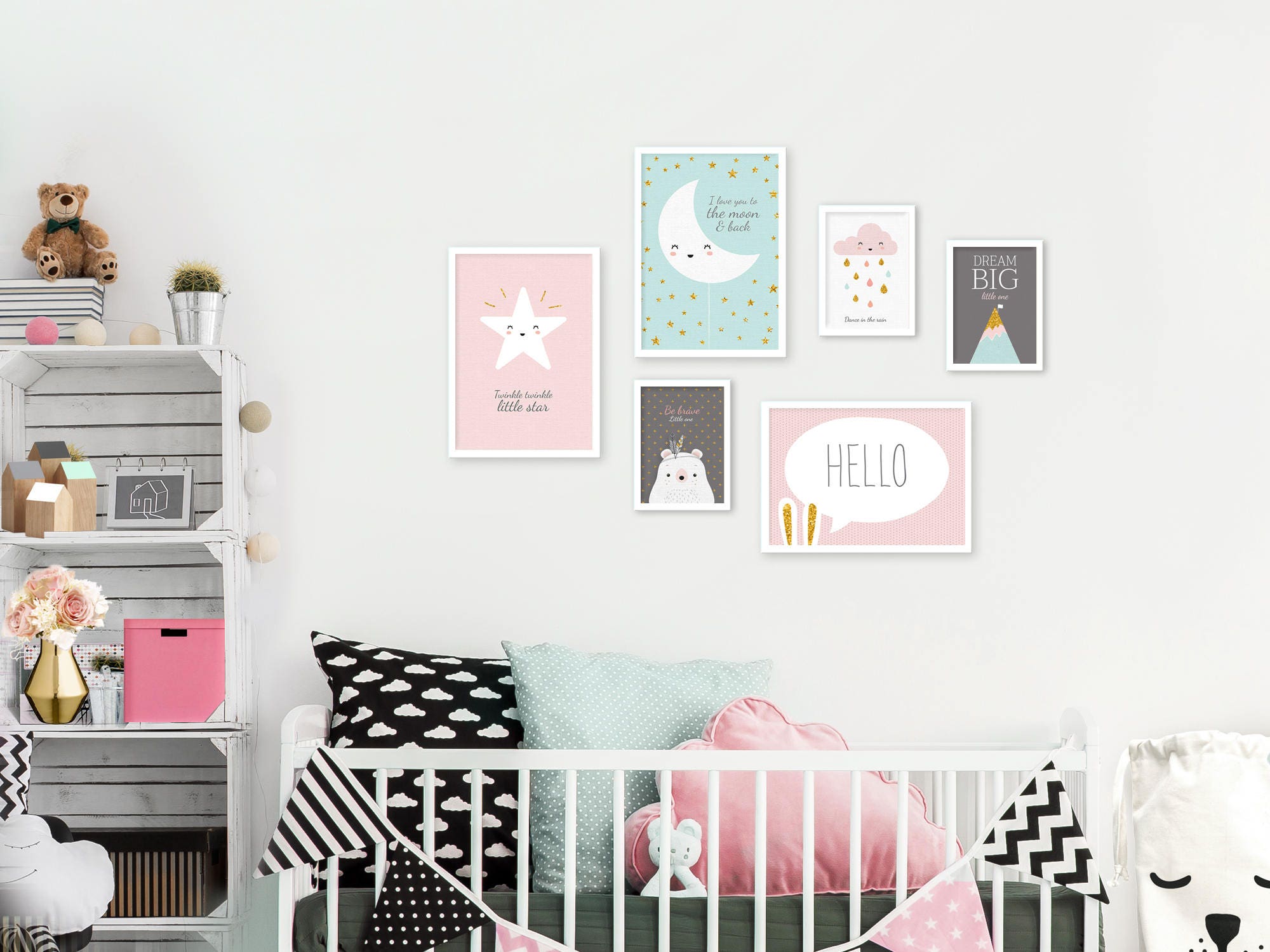 twinkle twinkle little star nursery bedding