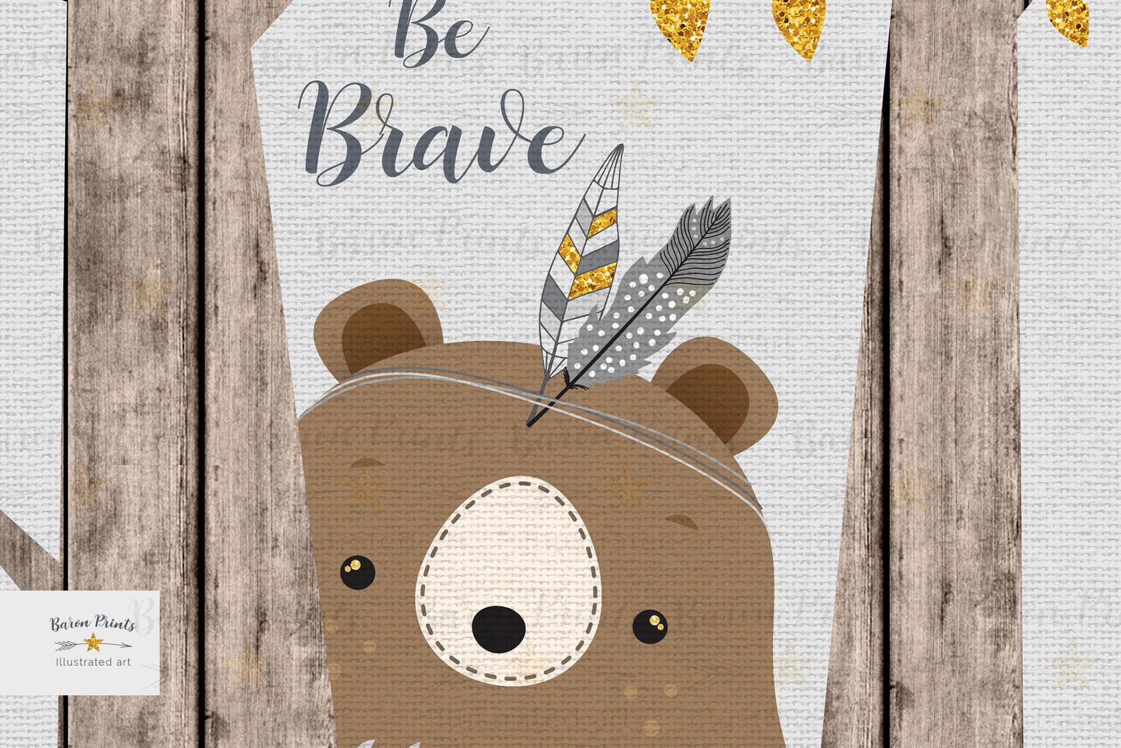 Woodland Nursery Decor Nursery Animal Print Woodland Nursery Etsy