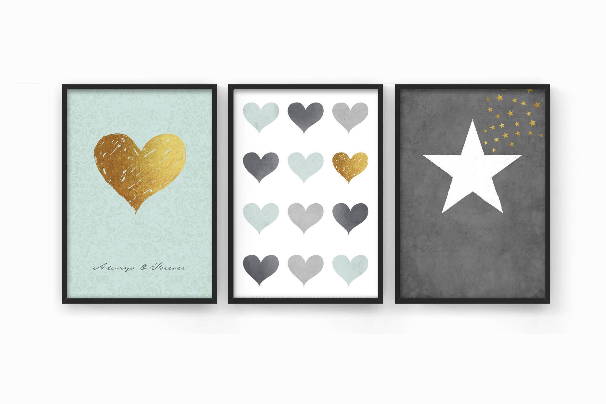 Modern Postcards Modern Art Set Minimalist Wall Art Bedroom Etsy