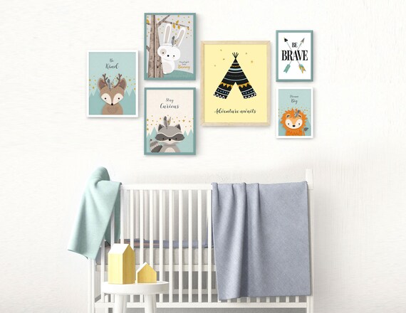 large nursery prints