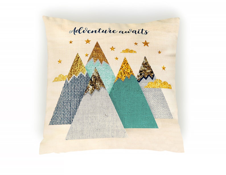 Woodland pillows Kids room throw pillow set of 3 Cushion Etsy