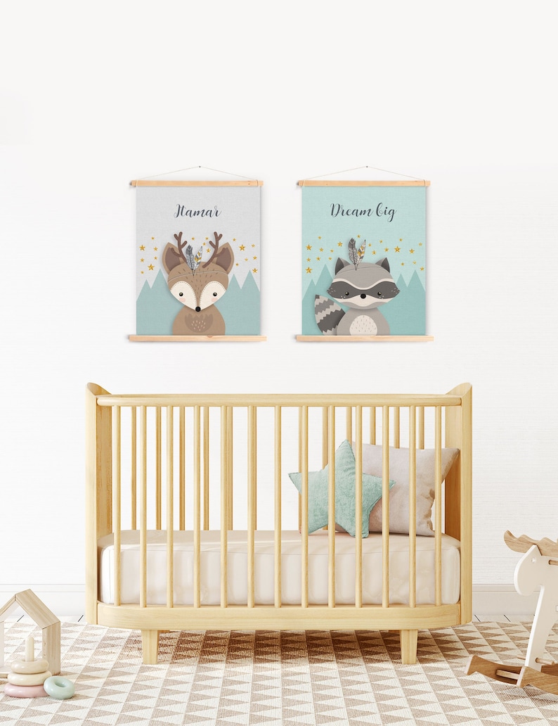 woodland nursery set