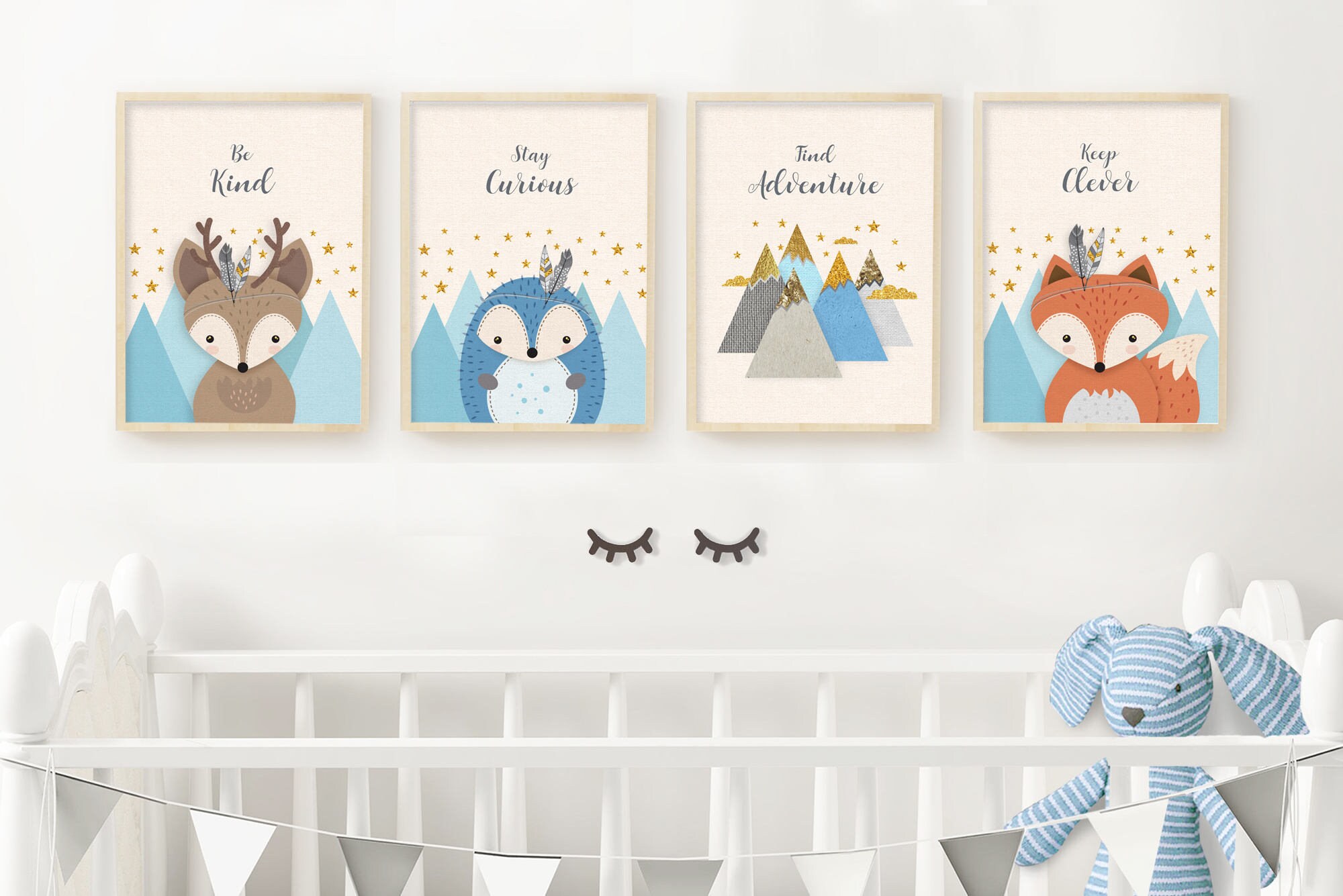 woodland nursery set