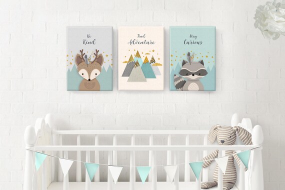nursery canvas set