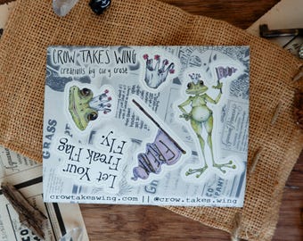 Let Your Freak Flag Fly || Sticker Sheet