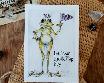 Let Your Freak Flag Fly // Art Print
