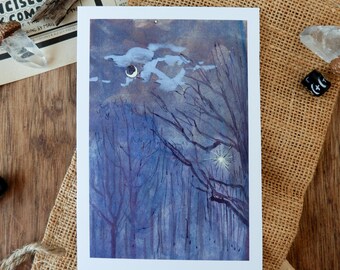Winter Night // Art Print