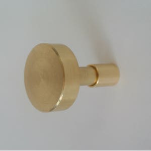 Brass Wall Hook Large Brass Wall Hook Jewelry Hook Large Wall Hook Handmade Hardware