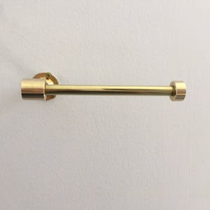 Toilet Paper Holder Brass Toilet Paper Holder  Handmade