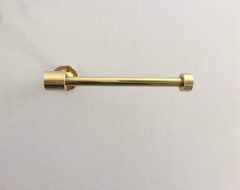 Toilet Paper Holder Brass Toilet Paper Holder  Handmade