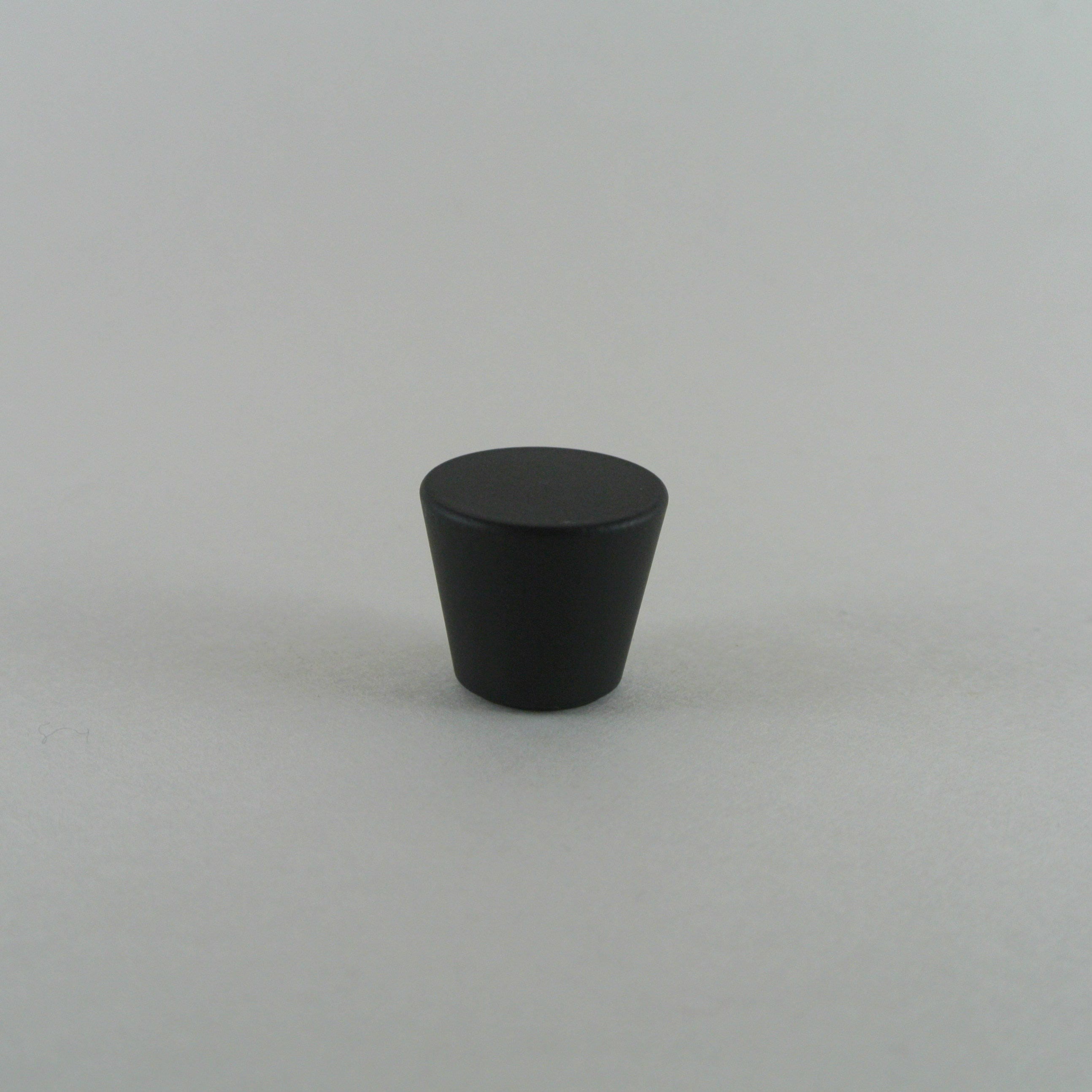 Petite Black Cone Small Black Cone Knob Black Pull Etsy