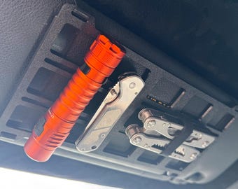 Universele MOLLE-paneelorganizer voor zonneklep auto/vrachtwagen (10"x5")