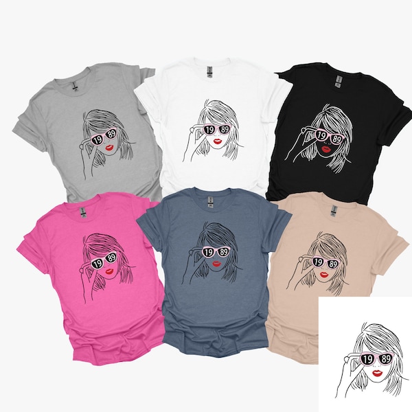 Swifty glasses The Eras Tour Swiftie 1989 T shirt / TS sweatshirt /  crewneck / hoodie / TAXES INCLUDED in sales price