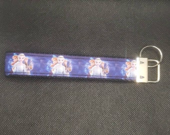 Handmade, Fandom, Frozen, Disney, Elsa, Let it Go, Anna, Olaf, Kristoff, Musical, Snowman, Princess, Queen, Key Fob, Keychain, Wristlet