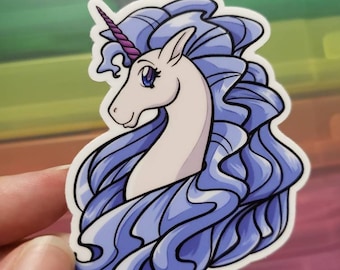 Pegatinas de unicornio - Vinilo - Pegatinas lindas - Holográficas disponibles