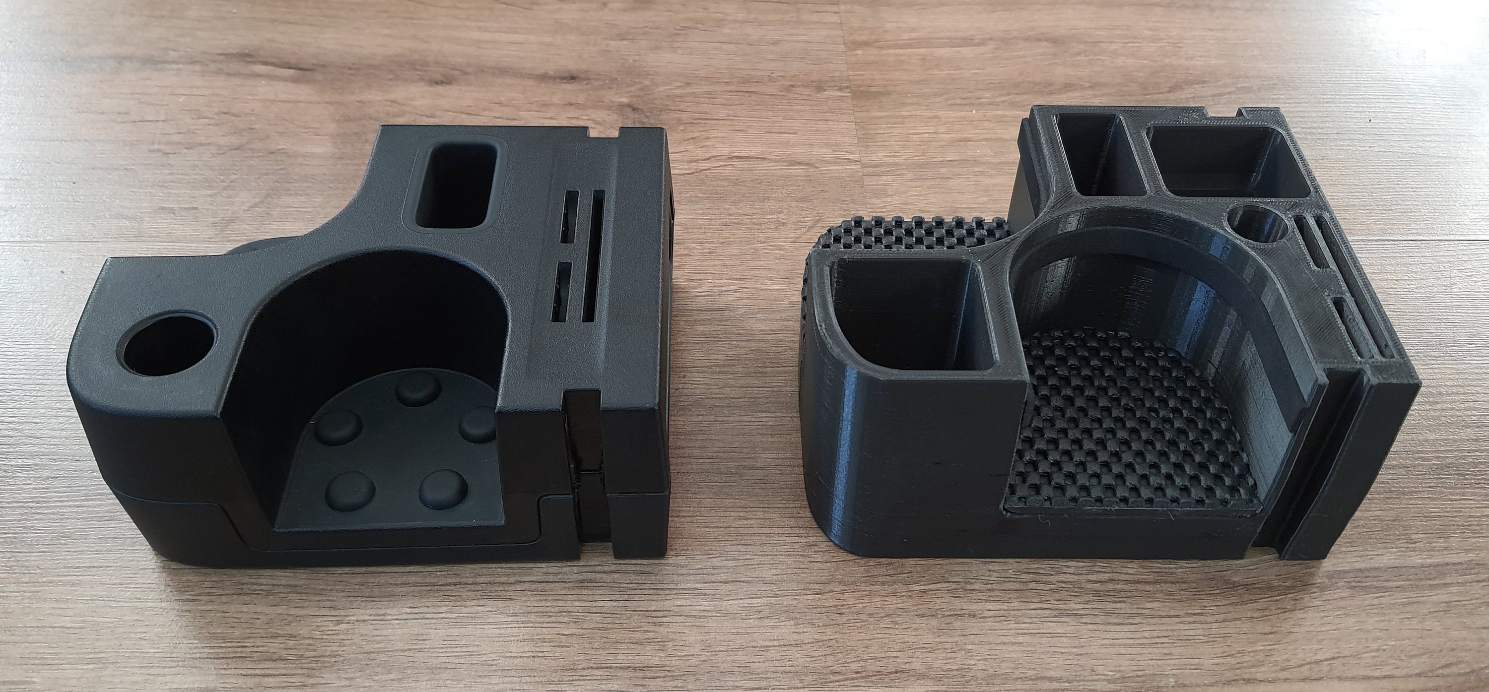 Skoda karoq / kodiaq 2017-2024 ARMREST CUP HOLDER VAG 565862532A9B9· STL File for 3D printing·Cults