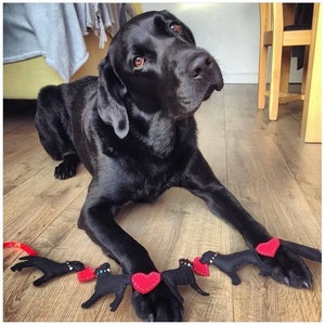 Labrador Garland Labrador Decor Gift for Labrador Lover Gift Lab Gift Black Labrador Garland Black Lab Garland Labrador Christmas Decor