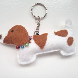 Piebald Keyring Piebald Gift for Piebald Lover Gift Piebald Dog Lover Piebald Gift for Her Piebald Keychain Piebald Dachshund Gift Piebald