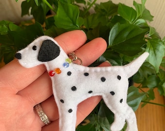 Dalmatian Keyring Dalmatian Gift for Dalmatian Lover Gift Dalmatian Dog Lover Dalmatian Gift for Her Dalmatian Keychain Dalmatian Decor