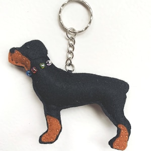 Rottweiler Keyring Rottweiler Gift for Rottweiler Lover Gift Rottweiler Dog Lover Rottweiler Pet Gift Rottweiler Keychain Rottweiler Decor