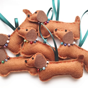 Dachshund Decoration Dachshund Christmas Dachshund Gift for Dachshund Lover Gift for her Doxie Mom Dachshund Decoration Dachshund Ornament