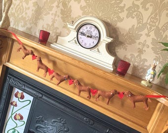 Fox Red Labrador Garland Fox Red Labrador Gift for Labrador Lover Labrador Christmas Decor Labrador Garland Christmas Fox Red Lab Gift Lab