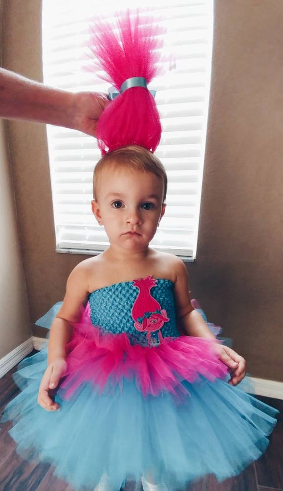 Robe tutu de trolls Robe tutu pavot Les trolls costume Etsy