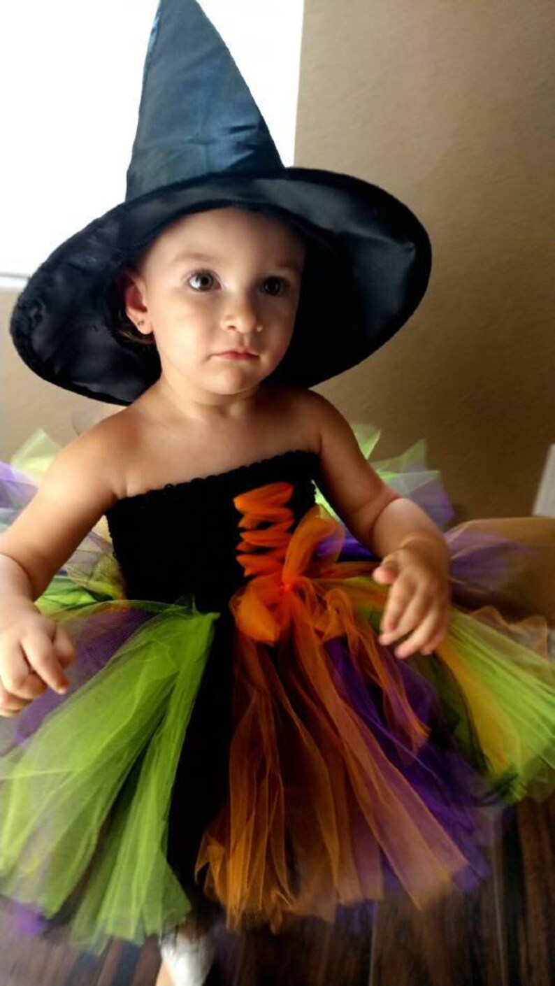 witch costume with tutu