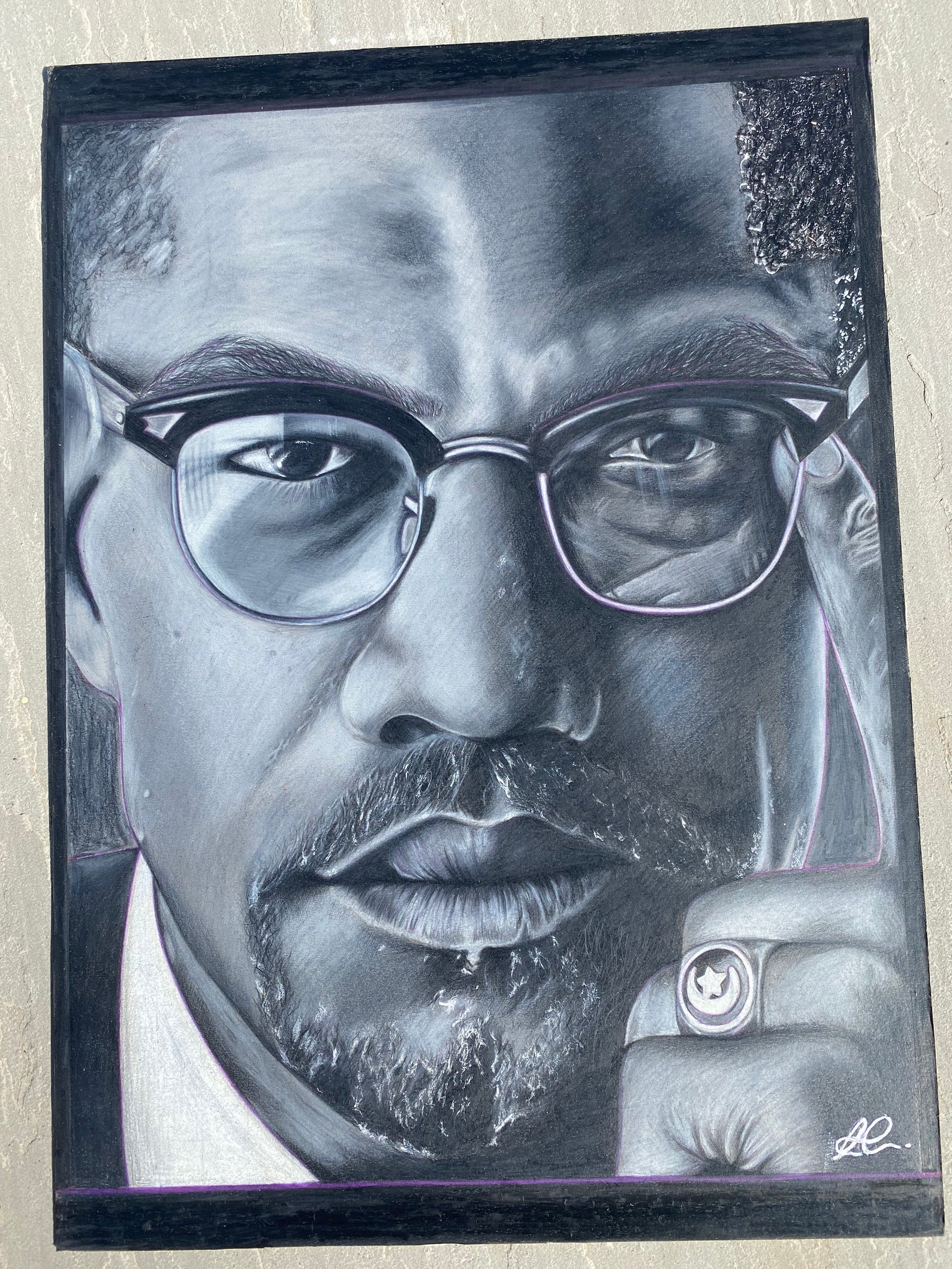 MALCOLM X Wall Art Art Prints Wall Hanging Portrait Art Art Home Décor