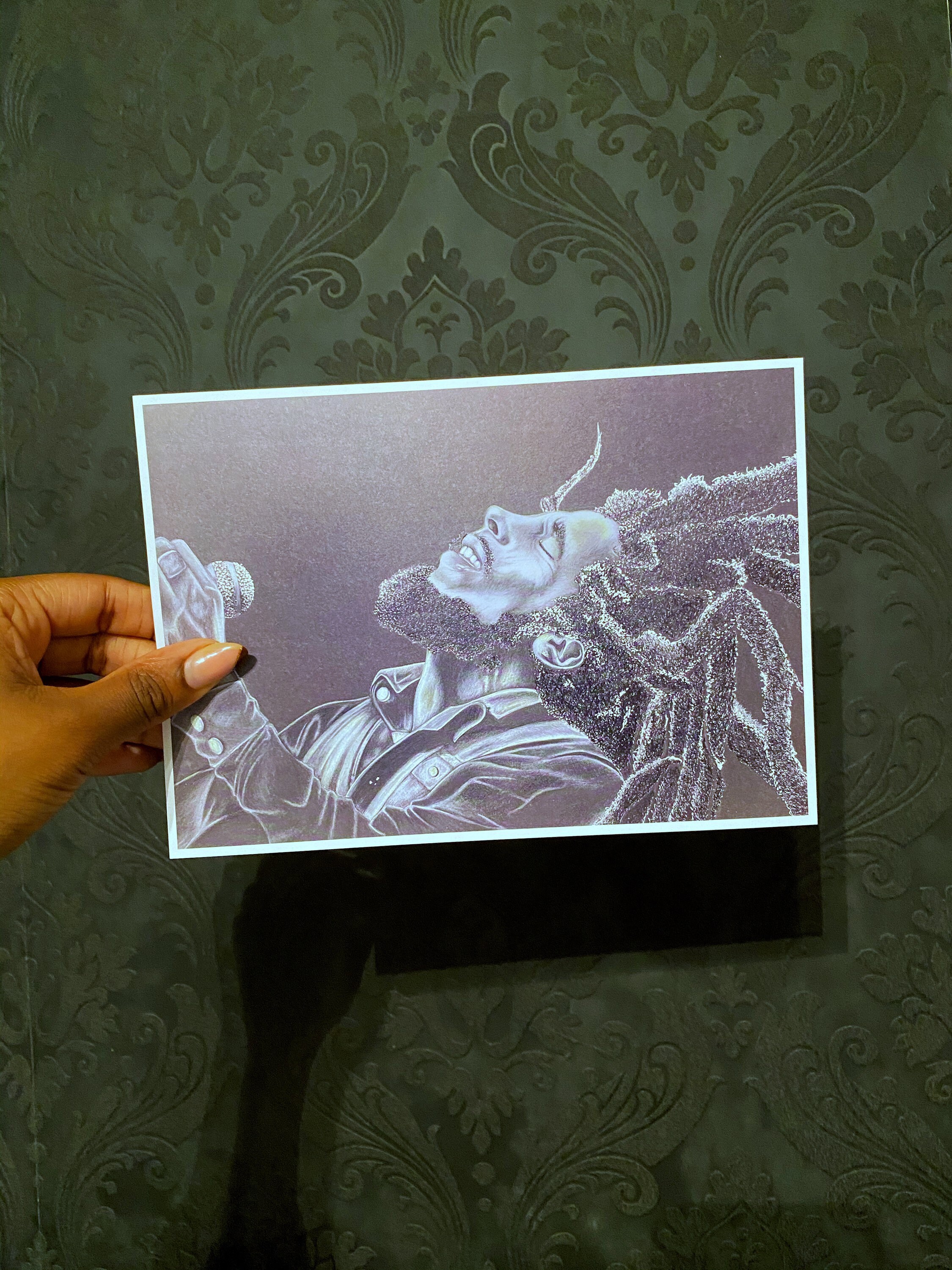 Bob Marley Wandkunst Kunstdrucke Wandbehang | Etsy