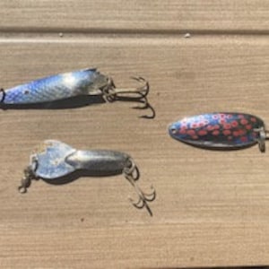 Vintage Fishing Spoons -  Israel