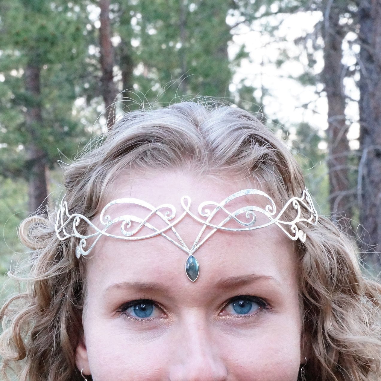 Elven Wedding Tiara Lord of the Rings Elf Queen Crown Galadriel Tiara ...