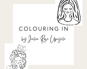 Paquete de páginas para colorear de gatos y mujeres / 20 láminas para colorear imprimibles / Descarga en PDF / Arte para mujeres y amantes de los gatos / Páginas relajantes para colorear (hazlo tú mismo)