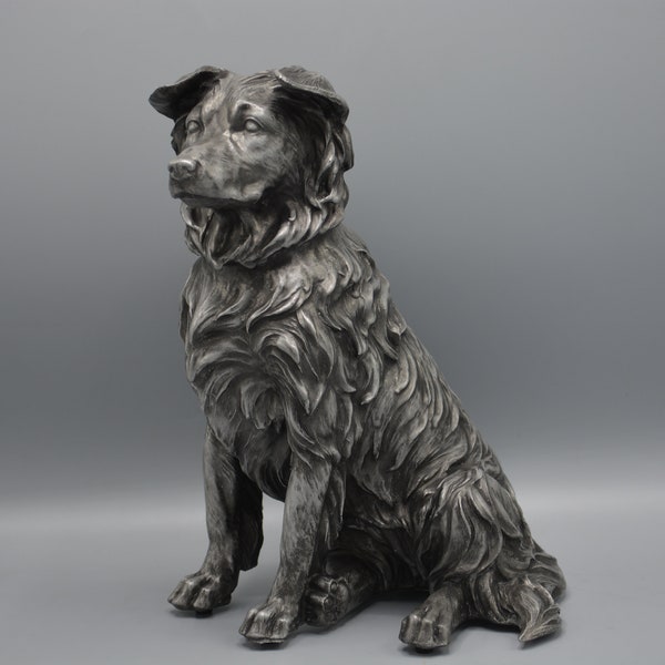 Border Collie Dog Ashes Urn