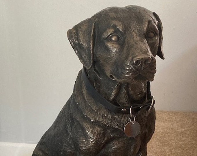 Labrador Retriever Urn to Safely Store Your Pets Ashes Etsy