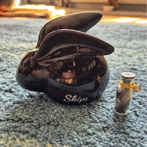 Rabbit Urn Bunny Ashes Casket - Etsy