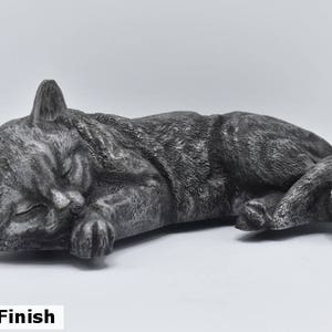 Ataúd conmemorativo para cenizas de mascotas At Rest Cat