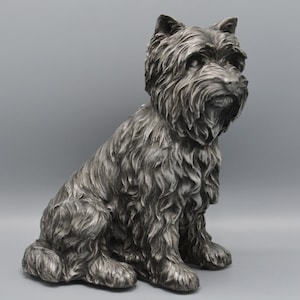 Yorkshireterrier-urna för att säkert förvara din hunds aska