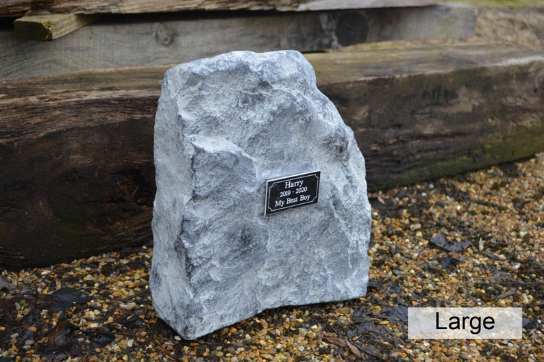 Human Rock Ashes Urn for the Yard Large