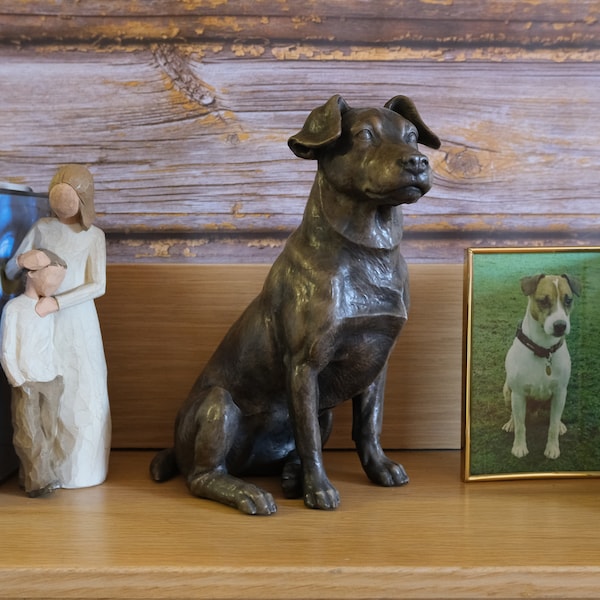 Dog Urn Jack Russell Ashes Casket