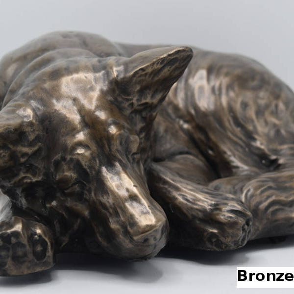 Dog Urn German Shepherd Alsatian Ashes casket