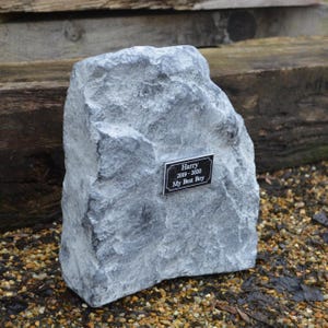 Human Rock Ashes Urn for the Yard