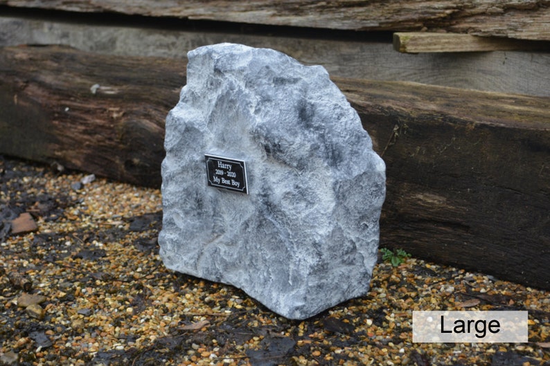 Human Rock Ashes Urn for the Yard image 10