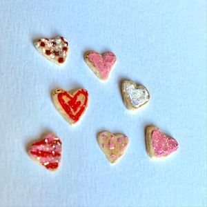 Miniature Valentine&#39;s Day Cookies