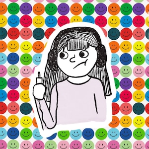 AUX Sticker