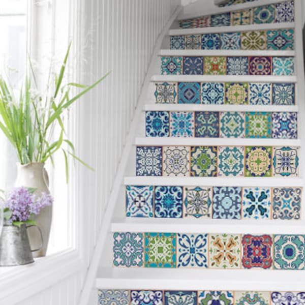 Stair Riser Tiles Etsy