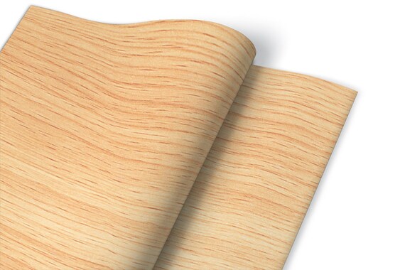 Helles Holz Holzfurnier, selbstklebende Folie, Größe 100 x 50 cm, Tischaufkleber, wasserfester Aufkleber