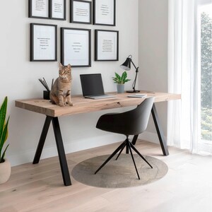 Natural Stone Pattern Chair Mat, Beige Office Chair Floor Protector, Chair Floor Protector, Texture Desk Chair Mat, Computer Chair Mat